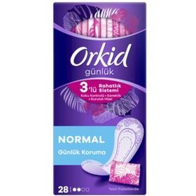 Orkid Yaprak Pamuksu Çanta Paket 28'li Ped