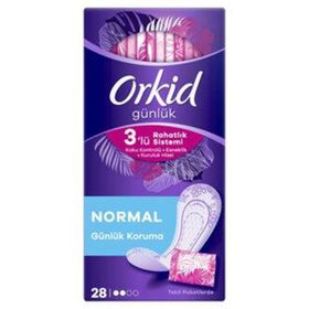 Orkid Yaprak Pamuksu İnce 28'li Hijyenik Ped