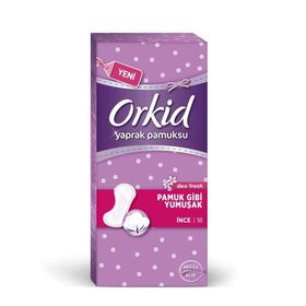 Orkid Yaprak Pamuksu Normal Tekli Paket 18 Adet Günlük Ped