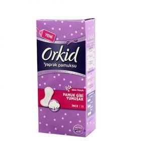 Orkid Yaprak Pamuksu Normal Tekli Paket 18 Adet Günlük Ped
