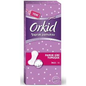 Orkid Yaprak Pamuksu Normal Tekli Paket 18 Adet Günlük Ped