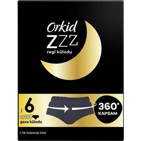 Orkid ZZZ Gecelik Tek Kullanım 2 Adet Regl Külodu