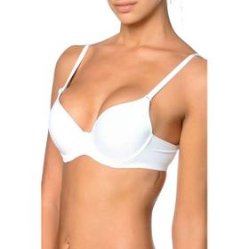 Orkide 2250 Beyaz Günlük Basic Dolgulu Push-Up Kadın Sütyen