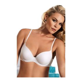 Orkide 2250 Beyaz Günlük Basic Dolgulu Push-Up Kadın Sütyen