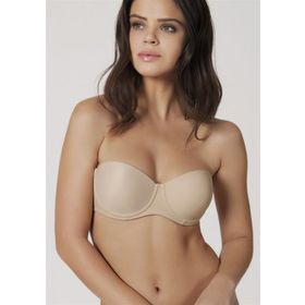 Orkide 2550 Ten Straplez Dolgusuz C-D Cup Kadın Sütyen