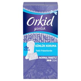 Orkide Günlük Günlük Koruma 20'li Kadın Pedi