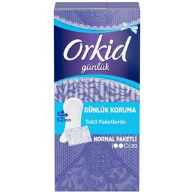 Orkide Günlük Günlük Koruma 20'li Kadın Pedi