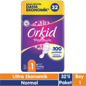 Orkide Platinum Normal 32'li Kadın Pedi