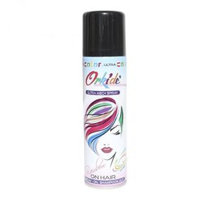 Orkide Siyah 150 ml Renklendirici Saç Spreyi