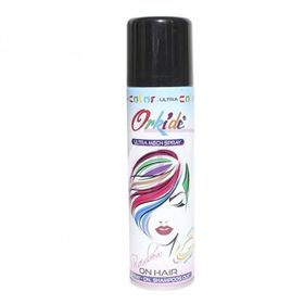 Orkide Siyah 150 ml Renklendirici Saç Spreyi