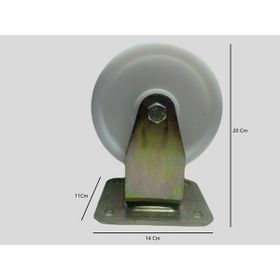 Orko 4107-Rmb-150 Sabit Ağır Polyamit Teker