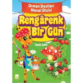 Orman Dostları Masal Dizisi Seti Düz Yazılı 10 Kitap Büyük boy - Deniz Şahin