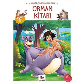 Orman Kitabı - Klasikler Çıkartmalarla Dizisi - Joseph Rudyard Kipling
