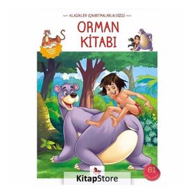 Orman Kitabı - Klasikler Çıkartmalarla Dizisi - Joseph Rudyard Kipling