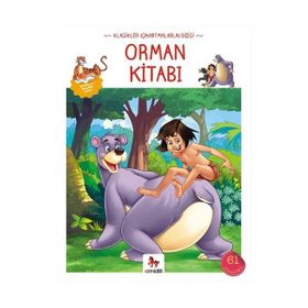 Orman Kitabı - Klasikler Çıkartmalarla Dizisi - Joseph Rudyard Kipling