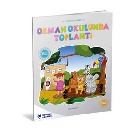 Orman Okulunda Toplantı -Anasınıfı Çocuklar İçin Felsefe Serisi - Courius Gunius Yayınları