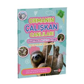 Ormanın Çalışkan Canlıları Çıkartmalı Aktivite Kitabı Buket Kurt