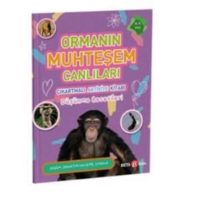 Ormanın Muhteşem Canlıları Çıkartmalı Aktivite Kitabı Buket Kurt