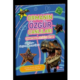 Ormanın Özgür Canlıları Çıkartmalı Aktivite Kitabı Buket Kurt