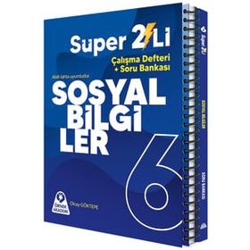 Örnek Akademi Yayınları - 6. Sınıf Süper İkili Sosyal Bilgiler Seti