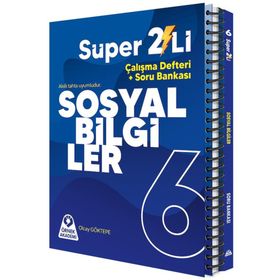 Örnek Akademi Yayınları - 6. Sınıf Süper İkili Sosyal Bilgiler Seti