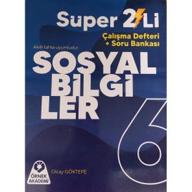 Örnek Akademi Yayınları - 6. Sınıf Süper İkili Sosyal Bilgiler Seti