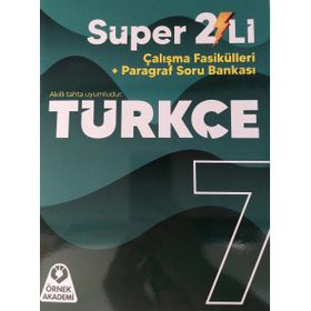 Örnek Akademi Yayınları - 7. Sınıf Süper İkili Türkçe Seti
