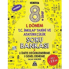 Örnek Akademi Yayınları 8. Sınıf 1. Dönem T.C. İnkılap Tarihi Ve Atatürkçülük Soru Bankası