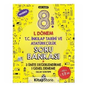 Örnek Akademi Yayınları 8. Sınıf 1. Dönem T.C. İnkılap Tarihi Ve Atatürkçülük Soru Bankası