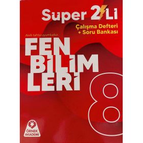 Örnek Akademi Yayınları - 8. Sınıf Süper İkili Fen Bilimleri Seti