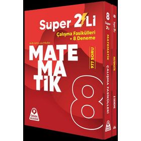 Örnek Akademi Yayınları - 8. Sınıf Süper İkili Matematik Seti