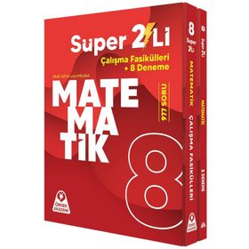 Örnek Akademi Yayınları - 8. Sınıf Süper İkili Matematik Seti