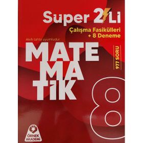 Örnek Akademi Yayınları - 8. Sınıf Süper İkili Matematik Seti
