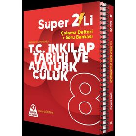 Örnek Akademi Yayınları - 8. Sınıf Süper İkili T.C. İnkılap Tarihi ve Atatürkçülük Seti