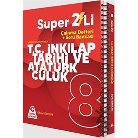 Örnek Akademi Yayınları - 8. Sınıf Süper İkili T.C. İnkılap Tarihi ve Atatürkçülük Seti