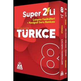 Örnek Akademi Yayınları - 8. Sınıf Süper İkili Türkçe Seti