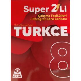 Örnek Akademi Yayınları - 8. Sınıf Süper İkili Türkçe Seti