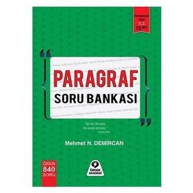 Örnek Akademi Yayınları Paragraf Soru Bankası