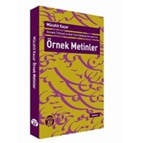 ÖRNEK METINLER - MÜCAHIT KAÇAR