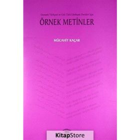 ÖRNEK METINLER - MÜCAHIT KAÇAR