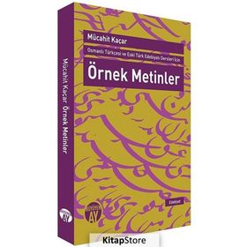 ÖRNEK METINLER - MÜCAHIT KAÇAR