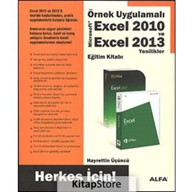 Örnek Uygulamalı Excel 2010 ve Excel 2013 - Hayrettin Üçüncü