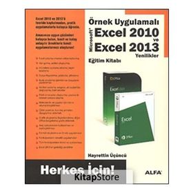 Örnek Uygulamalı Excel 2010 ve Excel 2013 - Hayrettin Üçüncü