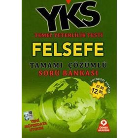 Örnek YKS 1.Oturum TYT Felsefe Çözümlü Soru Bankası - kollektif