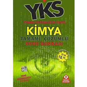 Örnek YKS 1.Oturum TYT Kimya Çözümlü Soru Bankası - kollektif