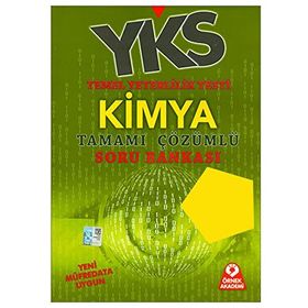 Örnek YKS 1.Oturum TYT Kimya Çözümlü Soru Bankası - kollektif