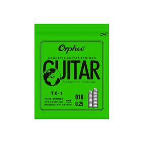 Orphee TX-1-010 Akustik Gitar 0.10 İnce Mi Teli