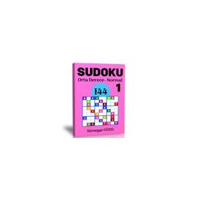 Orta Derece Sudoku Kitabı-1 Enine Boyuna Eğitim