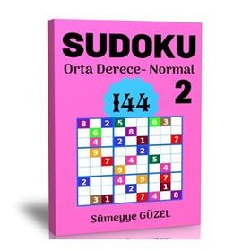 Orta Derece Sudoku Kitabı-2 Enine Boyuna Eğitim