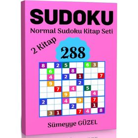 Orta Derece Sudoku Kitap Seti 2 Kitap Enine Boyuna Eğitim